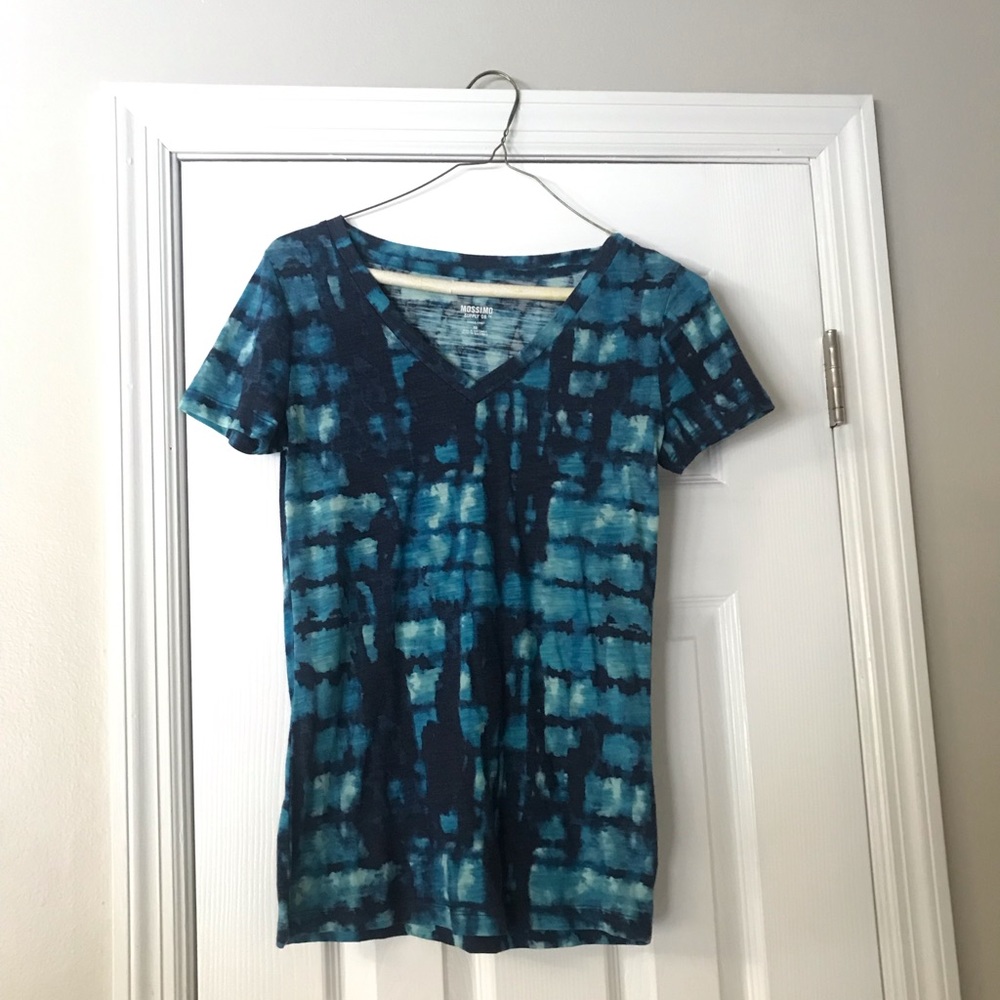 Mossimo Blue Tie Dye Shirt